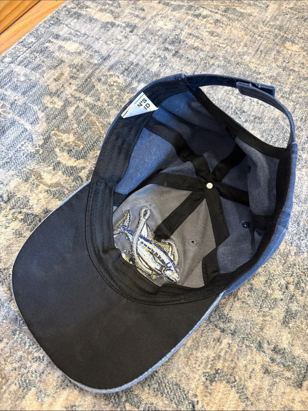 Marco Island Florida Embroidered Fishing Cap - Blue